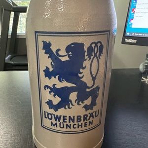 Vintage - Lowenbrau Pottery Stein